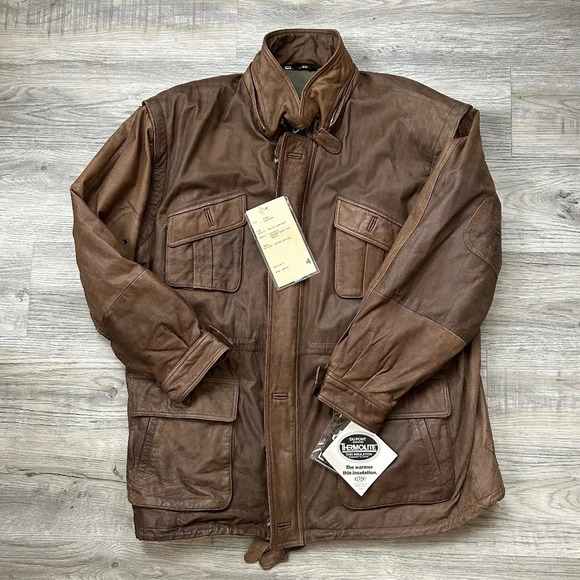 J Walden Other - NWT J Walden Pure Leather Jacket with Thermolite Lining Sz XL
